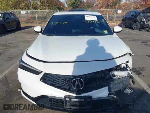 2024 Acura Integra Technology with VIN 19UDE4G74RA004168, listed as a IAAI auction lot 40727572 with 8,147 mi miles and . Bid and sale history available at DreamBid. Image 12.