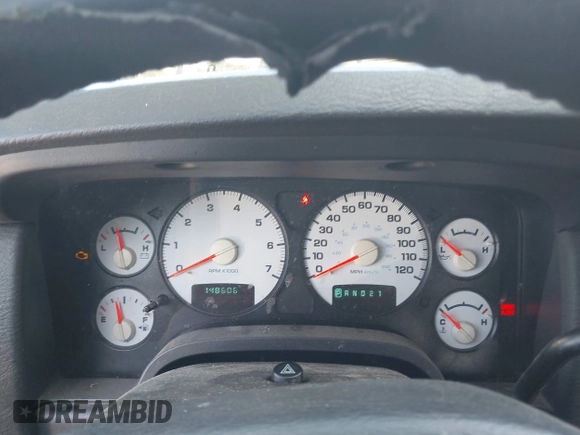 2003 Dodge 1500 ST with VIN 1D7HU18N13S229881, listed as a IAAI auction lot 42169989 with 148,606 mi miles. Bid and sale history available at carsss.com. Image 7.