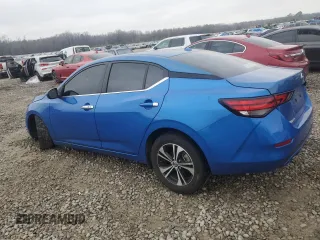 2022 Nissan Sentra SV with VIN 3N1AB8CV8NY315858, listed as a Copart auction lot 44257615 with 19,164 mi miles and Salvage Title. Bid and sale history available at carsss.com. Image 2.
