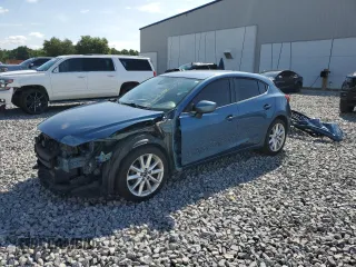 2017 Mazda 3 Touring with VIN JM1BN1L7XH1102372, listed as a Copart auction lot 61180195 with 57,606 mi miles and Salvage title. Bid and sale history available at DreamBid. Image 1.