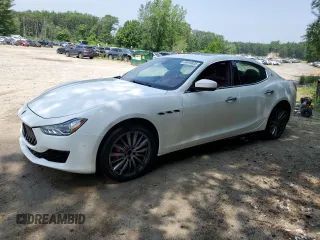 2018 Maserati Ghibli с VIN ZAM57XSA3J1296624, выставлен на аукционе Copart как лот 60810835 с пробегом 62 582 миль миль и Чистый • Clean title. История ставок и продаж доступна на DreamBid. Изображение 1.