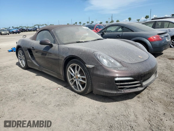 2014 Porsche Boxster с VIN WP0CA2A83ES120462, выставлен на аукционе Copart как лот 74617404 с пробегом 23 055 миль миль и На запчасти • Non repairable. История ставок и продаж доступна на DreamBid. Изображение 4.