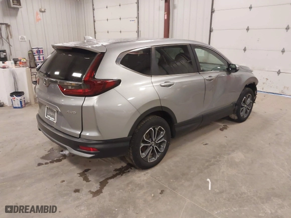 2021 Honda CR-V EX-L with VIN 5J6RW2H88ML014707, listed as a IAAI auction lot 41890669 with 197,010 mi miles. Bid and sale history available at carsss.com. Image 4.