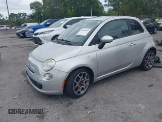 2013 FIAT 500 Pop with VIN 3C3CFFAR3DT531041, listed as a IAAI auction lot 41899499 with 121,429 mi miles. Bid and sale history available at carsss.com. Image 17.