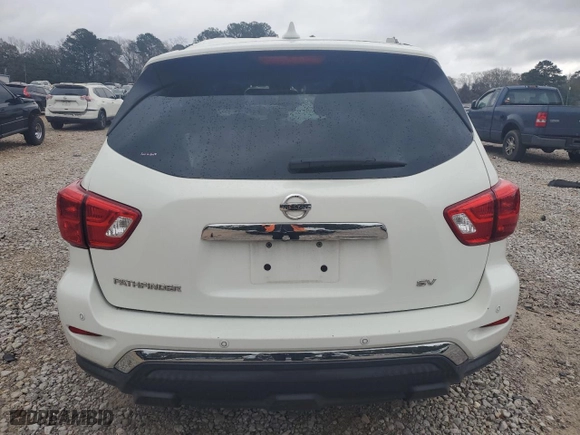 2019 Nissan Pathfinder SV with VIN 5N1DR2MN7KC577503, listed as a Copart auction lot 48489545 with 68,023 mi miles and Salvage Title. Bid and sale history available at carsss.com. Image 6.