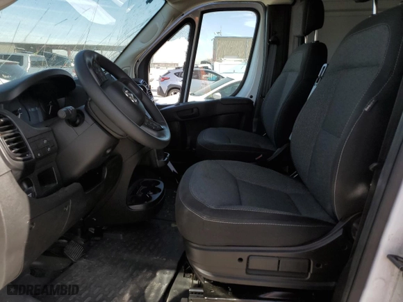 2023 Ram ProMaster Cargo Van with VIN 3C6LRVDG6PE519604, listed as a Copart auction lot 88875925 with 133,511 mi miles and Salvage Title. Bid and sale history available at carsss.com. Image 7.