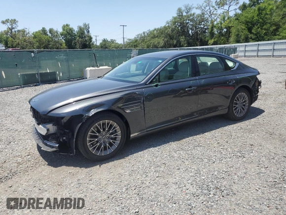 2021 Genesis G80 2.5T z VIN KMTGB4SC5MU082511, wystawiony jako Copart lot #57228975 z przebiegiem 12 736 mil mil oraz Nie do naprawy • Non repairable. Historia ofert i sprzedaży dostępna na DreamBid. Obrazek 1.