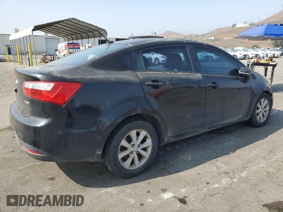 2013 Kia Rio EX with VIN KNADN4A31D6248521, listed as a Copart auction lot 60061645 with 123,281 mi miles and Salvage title. Bid and sale history available at DreamBid. Image 3.