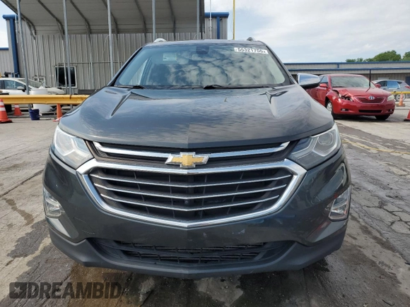 2018 Chevrolet Equinox Premier with VIN 2GNAXVEV6J6103568, listed as a Copart auction lot 55321755 with 67,471 mi miles and Salvage Title. Bid and sale history available at DreamBid. Image 5.
