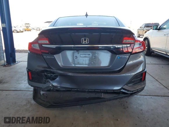 2019 Honda Clarity Plug-In Hybrid with VIN JHMZC5F14KC005388, listed as a Copart auction lot 61724054 with 0 mi miles and Salvage Title. Bid and sale history available at carsss.com. Image 6.
