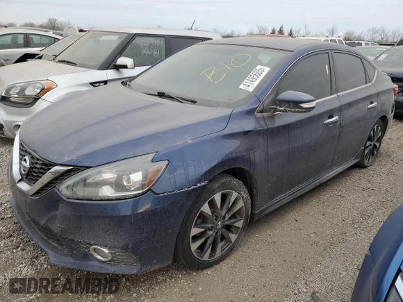 2016 Nissan Sentra S with VIN 3N1AB7AP9GY227158, listed as a Copart auction lot 41495605 with 114,322 mi miles and Clean Title. Bid and sale history available at DreamBid. Image 1.