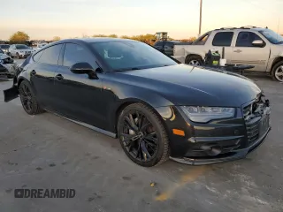 2017 Audi A7 Prestige with VIN WAU22AFC0HN053206, listed as a Copart auction lot 69647942 with 93,512 mi miles. Bid and sale history available at carsss.com. Image 4.