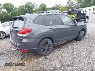 2022 Subaru Forester Special Sports with VIN JF2SKAJC1NH489228, listed as a IAAI auction lot 42499823 with 33,653 mi miles and . Bid and sale history available at DreamBid. Image 4.