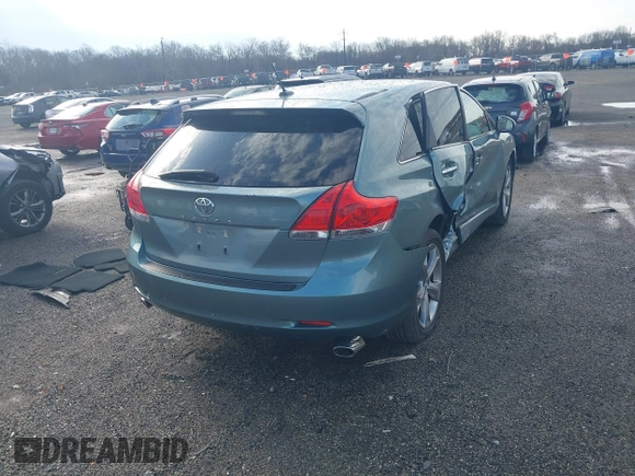 2009 Toyota Venza with VIN 4T3ZK11A29U016224, listed as a IAAI auction lot 41805612 with 59,946 mi miles. Bid and sale history available at carsss.com. Image 4.