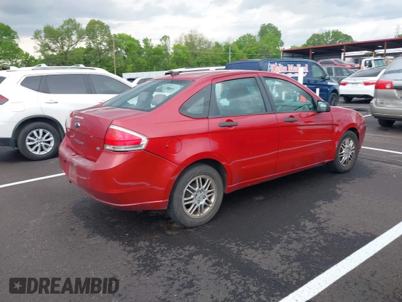2011 Ford Focus SE with VIN 1FAHP3FN2BW102618, listed as a IAAI auction lot 42111330 with 273,013 mi miles. Bid and sale history available at carsss.com. Image 4.