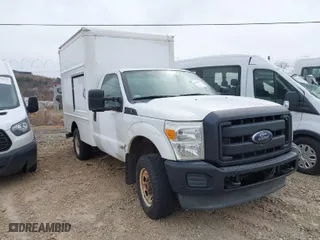 2012 Ford Super Duty F-250 SRW XL with VIN 1FDBF2B63CEC35502, listed as a IAAI auction lot 41556677 with 615,254 mi miles. Bid and sale history available at carsss.com. Image 1.
