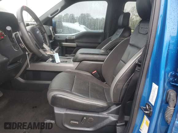 2020 Ford F-150 Raptor with VIN 1FTFW1RG2LFB42527, listed as a Copart auction lot 46170725 with 59,009 mi miles and Salvage Title. Bid and sale history available at carsss.com. Image 7.