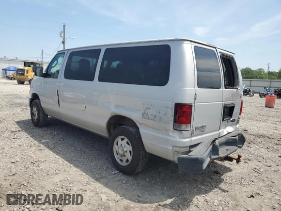 2009 Ford Econoline Passenger XL with VIN 1FBNE31L59DA62487, listed as a Copart auction lot 58073325 with 122,664 mi miles and Salvage title. Bid and sale history available at DreamBid. Image 2.