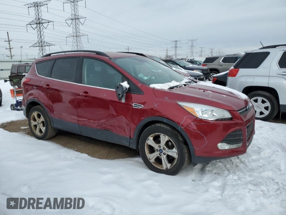 2016 Ford Escape SE with VIN 1FMCU0GX3GUB95532, listed as a Copart auction lot 44617785 with 98,331 mi miles and Salvage Title. Bid and sale history available at carsss.com. Image 4.