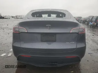 2023 Tesla Model Y Long Range with VIN 7SAYGDEE8PF895293, listed as a Copart auction lot 44208615 with 16,549 mi miles and Salvage Title. Bid and sale history available at DreamBid. Image 6.