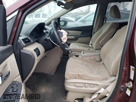 2017 Honda Odyssey SE with VIN 5FNRL5H39HB026684, listed as a Copart auction lot 46388465 with 176,311 mi miles and Non Repairable. Bid and sale history available at carsss.com. Image 7.