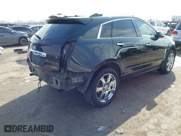 2011 Cadillac SRX Premium Collection with VIN 3GYFNCEYXBS588474, listed as a IAAI auction lot 41523026 with 288,448 mi miles. Bid and sale history available at carsss.com. Image 4.