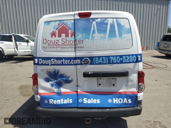 2017 Nissan NV200 S with VIN 3N6CM0KN4HK720011, listed as a Copart auction lot 53817365 with Not provided miles and Clean title. Bid and sale history available at DreamBid. Image 6.