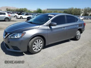 2017 Nissan Sentra S with VIN 3N1AB7AP4HY380046, listed as a Copart auction lot 61665795 with 133,820 mi miles and Salvage title. Bid and sale history available at DreamBid. Image 1.
