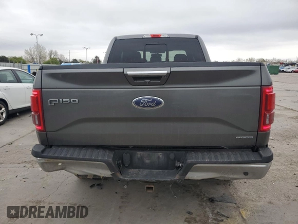 2016 Ford F-150 XLT with VIN 1FTFX1EF9GKE82703, listed as a Copart auction lot 54607065 with 103,218 mi miles and Salvage Title. Bid and sale history available at carsss.com. Image 6.