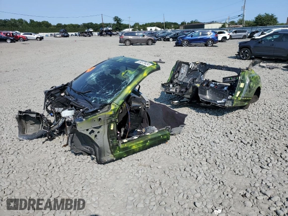 2020 Infiniti Q60 Red Sport 400 with VIN JN1FV7EL1LM460355, listed as a Copart auction lot 69373434 with Not provided miles and Salvage title. Bid and sale history available at DreamBid. Image 1.