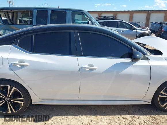 2022 Nissan Sentra SR with VIN 3N1AB8DVXNY291562, listed as a IAAI auction lot 41889661 with 52,731 mi miles. Bid and sale history available at carsss.com. Image 13.