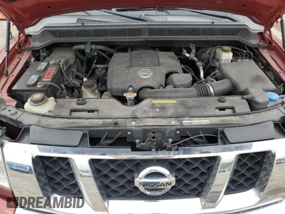 2014 Nissan Titan SV with VIN 1N6AA0CAXEN514113, listed as a Copart auction lot 53114095 with 32,135 mi miles and Salvage title. Bid and sale history available at DreamBid. Image 13.