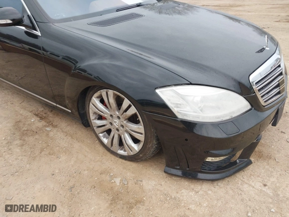 2009 Mercedes-Benz S-Class 5.5L V8 with VIN WDDNG86X19A265348, listed as a IAAI auction lot 41363842 with 126,587 mi miles. Bid and sale history available at carsss.com. Image 19.