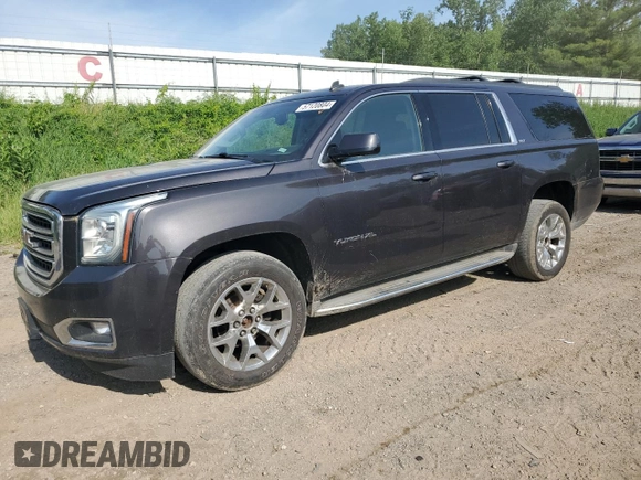 2015 GMC Yukon XL SLT with VIN 1GKS2HKCXFR305300, listed as a Copart auction lot 57120804 with 155,910 mi miles and Clean Title. Bid and sale history available at carsss.com. Image 1.