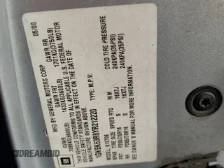 2000 GMC Denali z VIN 1GKEK63R8YR212220, wystawiony jako Copart lot #77606364 z przebiegiem 337 467 mil mil oraz Tytuł czysty. Historia ofert i sprzedaży dostępna na DreamBid. Obrazek 13.
