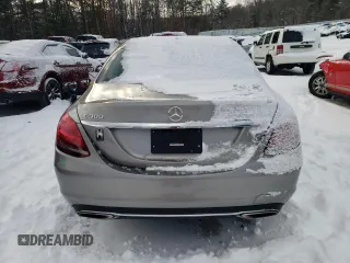 2021 Mercedes-Benz C 300 with VIN W1KWF8EB5MR646112, listed as a Copart auction lot 88865085 with 35,300 mi miles and Salvage Title. Bid and sale history available at carsss.com. Image 6.