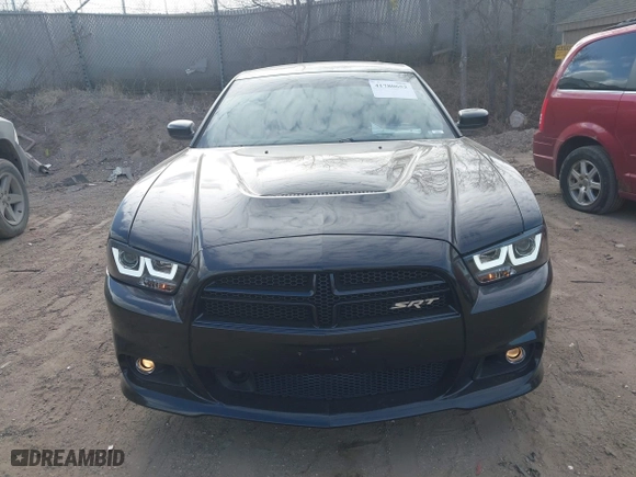2012 Dodge Charger SRT8 with VIN 2C3CDXEJ4CH169812, listed as a IAAI auction lot 41780652 with 172,728 mi miles. Bid and sale history available at carsss.com. Image 12.