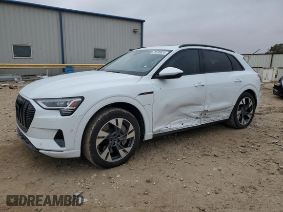 2022 Audi e-tron Premium with VIN WA1AAAGE4NB042461, listed as a Copart auction lot 83235624 with 10,991 mi miles and Salvage title. Bid and sale history available at DreamBid. Image 1.