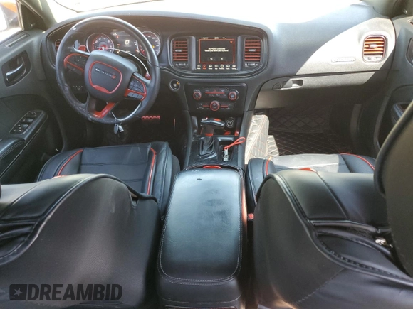 2019 Dodge Charger R/T with VIN 2C3CDXCT3KH608484, listed as a Copart auction lot 49143525 with 109,130 mi miles and Salvage Title. Bid and sale history available at carsss.com. Image 8.
