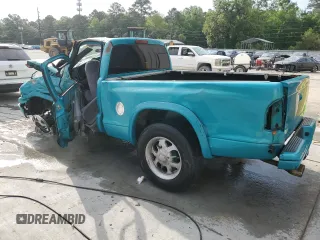 1997 Dodge Dakota with VIN 1B7FL26X9VS140321, listed as a Copart auction lot 53888125 with Not Provided miles and Non Repairable. Bid and sale history available at carsss.com. Image 2.