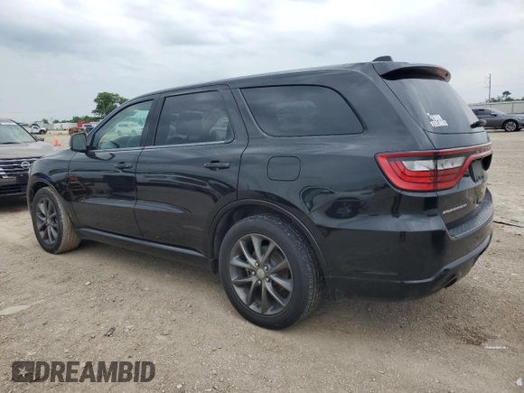 2018 Dodge Durango GT with VIN 1C4RDHDG1JC371492, listed as a Copart auction lot 55058505 with 117,984 mi miles and Salvage title. Bid and sale history available at DreamBid. Image 2.