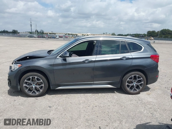 2022 BMW X1 sDrive28i with VIN WBXJG7C00N5U59675, listed as a IAAI auction lot 41915231 with 34,983 mi miles. Bid and sale history available at carsss.com. Image 14.