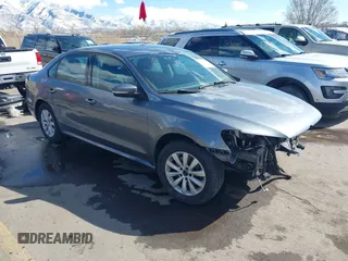 2013 Volkswagen Passat S with VIN 1VWAP7A35DC083220, listed as a IAAI auction lot 41837652 with 193,966 mi miles and . Bid and sale history available at DreamBid. Image 1.