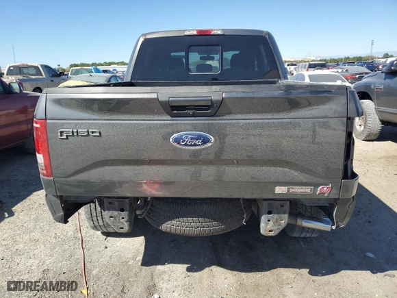 2016 Ford F-150 XLT with VIN 1FTEW1EP7GFB98034, listed as a Copart auction lot 49425125 with 128,687 mi miles and Salvage Title. Bid and sale history available at carsss.com. Image 6.