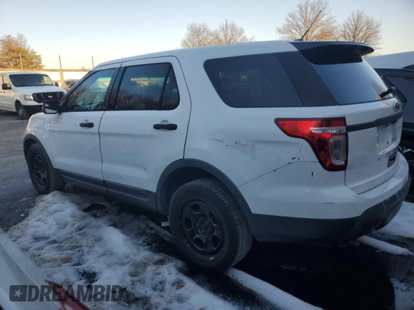 2013 Ford Utility Police Interceptor with VIN 1FM5K8AR3DGA31425, listed as a Copart auction lot 88179385 with 75,763 mi miles and Clean Title. Bid and sale history available at carsss.com. Image 2.