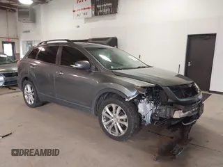 2012 Mazda CX-9 Grand Touring with VIN JM3TB3DV6C0360304, listed as a IAAI auction lot 41509627 with 163,986 mi miles. Bid and sale history available at carsss.com. Image 1.