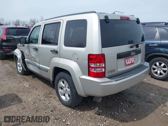 2009 Jeep Liberty Sport with VIN 1J8GN28K69W512320, listed as a IAAI auction lot 41970015 with 115,443 mi miles. Bid and sale history available at carsss.com. Image 3.