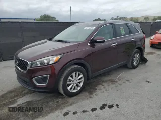 2018 Kia Sorento LX with VIN 5XYPG4A35JG357647, listed as a Copart auction lot 49415275 with 115,702 mi miles and Salvage Title. Bid and sale history available at carsss.com. Image 1.
