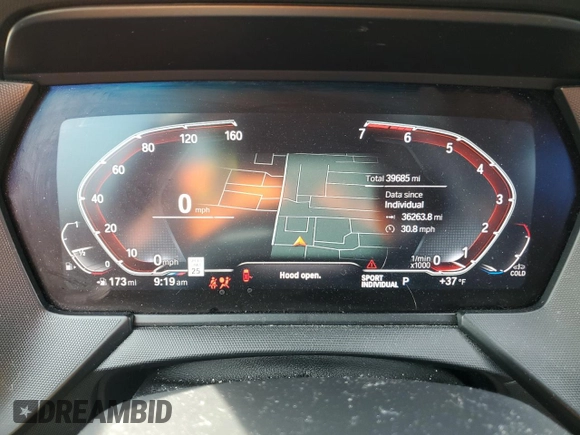 2022 BMW 2 Series 228i xDrive z VIN WBA73AK04N7K29799, wystawiony jako Copart lot #47778005 z przebiegiem 39 685 mil mil oraz Szkoda całkowita • Salvage title. Historia ofert i sprzedaży dostępna na DreamBid. Obrazek 9.