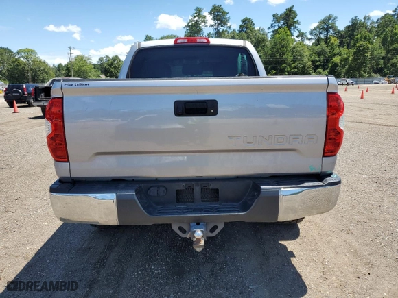 2016 Toyota Tundra 2WD Truck SR5 with VIN 5TFEW5F10GX199084, listed as a Copart auction lot 58485663 with 105,812 mi miles and Salvage Title. Bid and sale history available at carsss.com. Image 6.